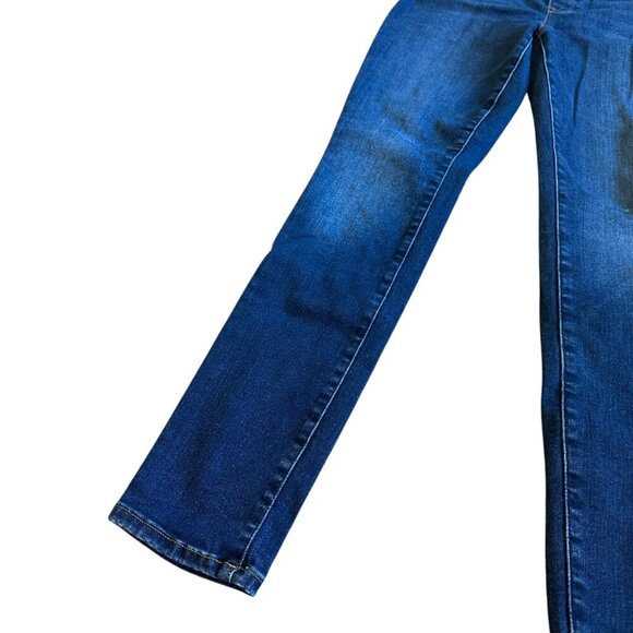 Good American Power Stretch Pull-On Skinny Jeans Dark Wash Size 3 Large Women's - Picture 5 of 9